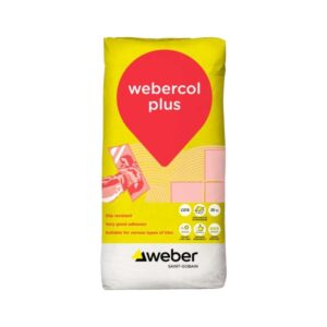 Webercol Plus 25Kg, Grey