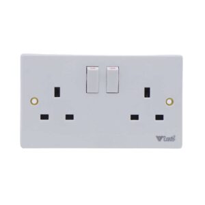 Veto 13A Double Socket
