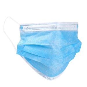 Vaultex AMI 3-Ply Disposable Mask, Blue - 50 Pcs