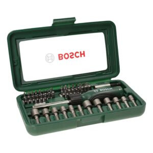 Bosch 46 Pieces Accessories Screwdriver Set