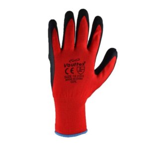 Vaultex GPL Latex Coated Gloves, 13 Gauge, Size L, 12 Pairs