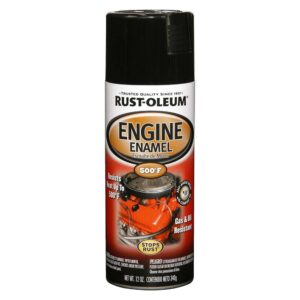Rust-Oleum 12oz Automotive Engine Enamel Gloss Spray Paint – Black