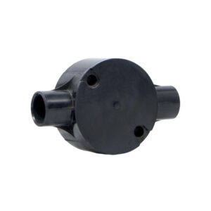 20mm 2 Way PVC Circular Box