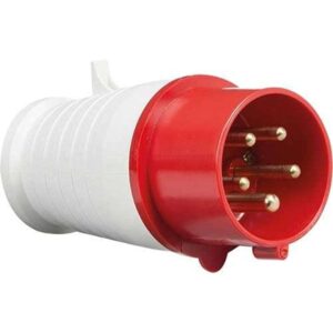 32A 5 Pin Industrial Male Socket