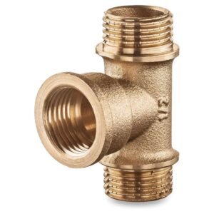 1/2" Brass Tee