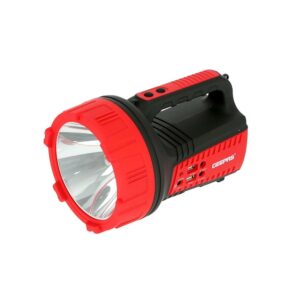 Geepas Rechargeable LED Emergency Searchlight with Long-Range Beam & Shoulder Strap