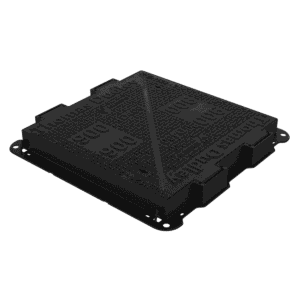 D400 800 X 800mm Solid Top Bitumin Coated DI Drainage Manhole