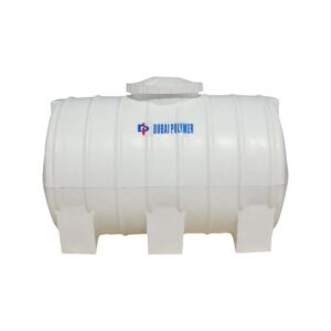 Dubai Polymer Water Tank Horizontal 2 Layer, 100 US Gallon, Space Saving Multi Layer Water Storage for Roof/Truck