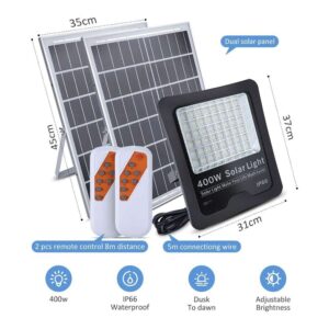 400W Solar Type LED Flood Light