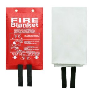 FB12.1830 Fire Blanket 1.2 m x 1.8 m x 0.5 mm, Nylon Bag Pack