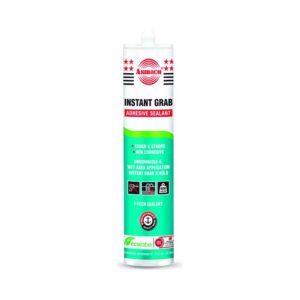 Asmaco Instant Grab Adhesive Sealant 280ml 12 Pcs for underwater and wet area