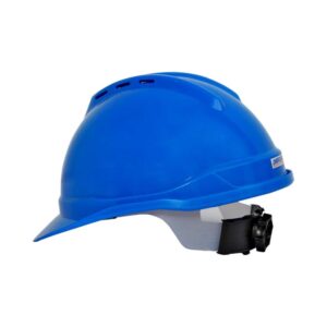 Ameriza Guard Ventilated Safety Helmet with Ratchet Suspension, Blue