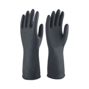 Ameriza Chlorinated Latex Industrial gloves, XL, 1pair/pack