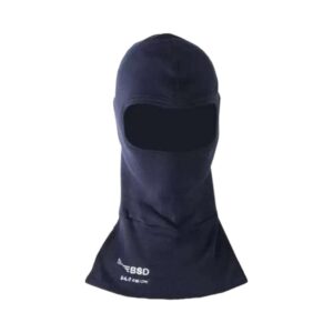 BSD 7406480 Arc Flash Balaclava, 34Cal/Cm2 universal Size, Black