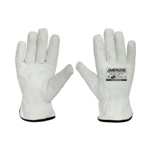 Ameriza 3601 Freezer Drivers Gloves, Natural White, Size 10.5