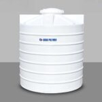 Dubai Polymer Water Tank Vertical 3 Layer 500 US Gallon, UV Resistant Storage Tank for Clean Water