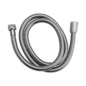 Geepas 1.2m Stainless Steel Shower Hose, Chrome Coating and 1/2" Connector, Suitable for Bathroom