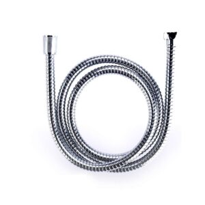 Geepas Stainless Steel Shower Hose, 1.5m, Suitable for Bathroom, Toilet & Kitchen Use
