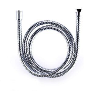 Geepas Stainless Steel Shower Hose, 2m, Comes with 1/2" Standard Connector, Used for Bathroom