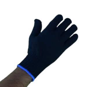 Ameriza Cotton Knitted Gloves, Navy Blue, 12Pairs/pack