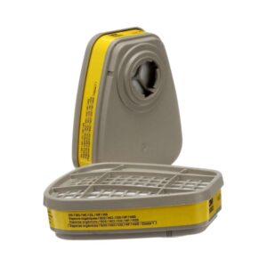 3M 6003 Organic Gas & Acid Gas Filter Cartridge, Grey